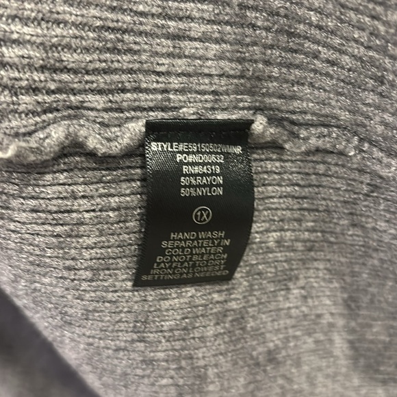 Devotion by Cyrus Womens Long Sleeve Cardigan 1X - Picture 4 of 6